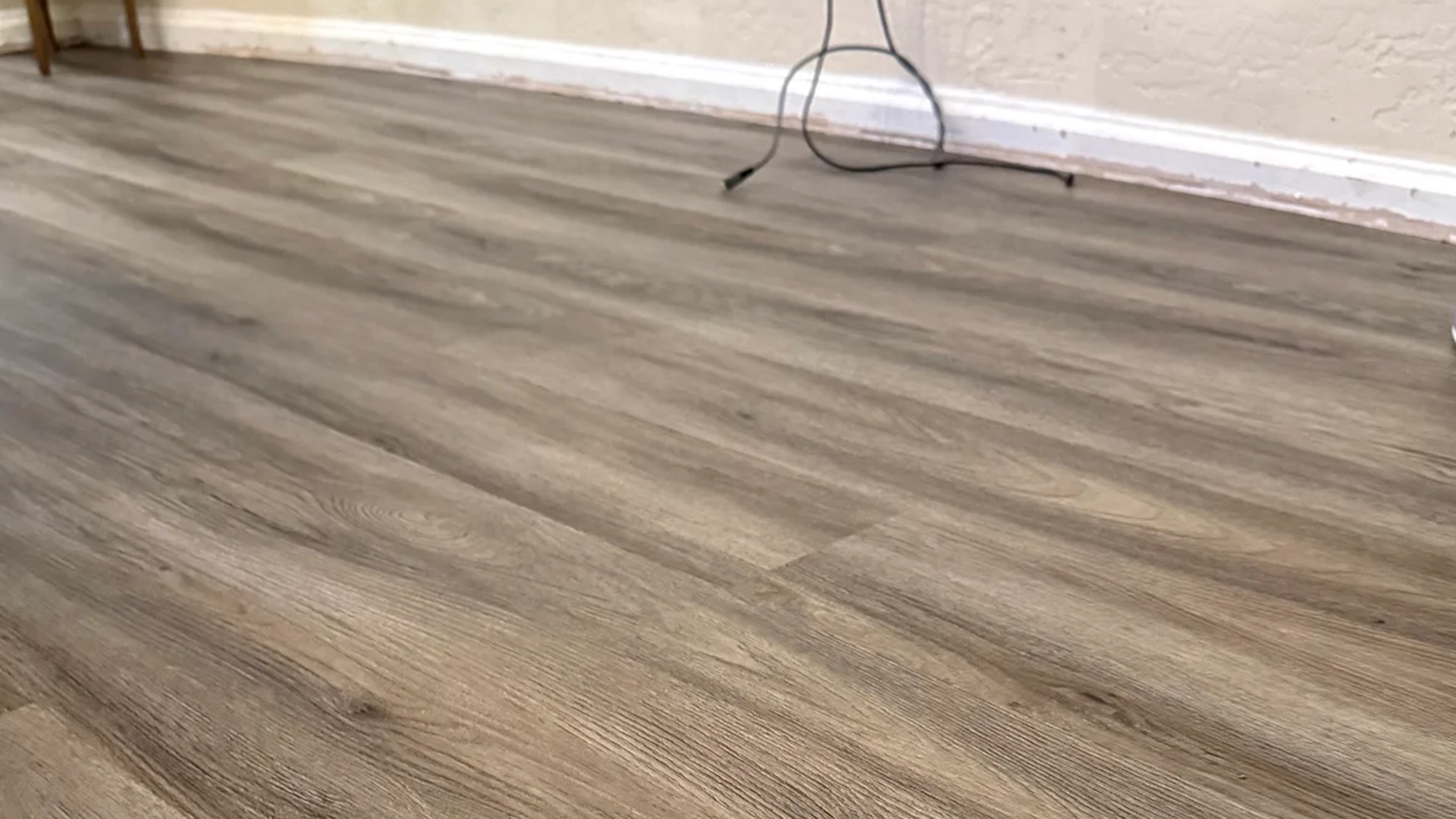 Finished flooring project