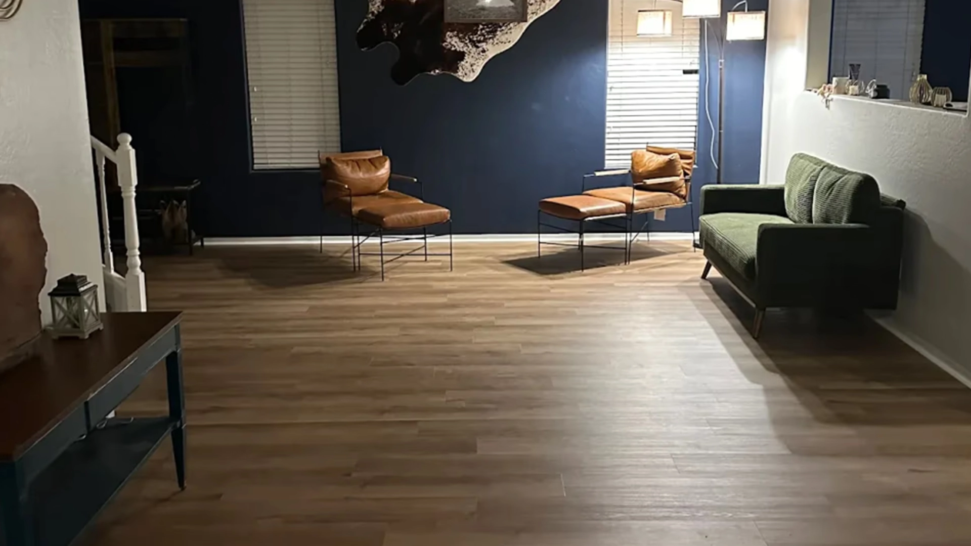 Finished flooring project
